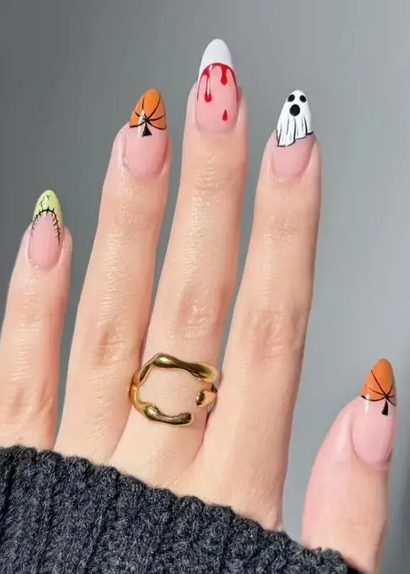 Uñas de Halloween: 10 ideas de Pinterest para que te inspires