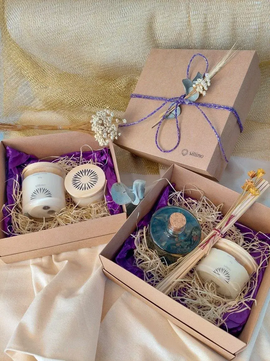 Foto de velas aromáticas.