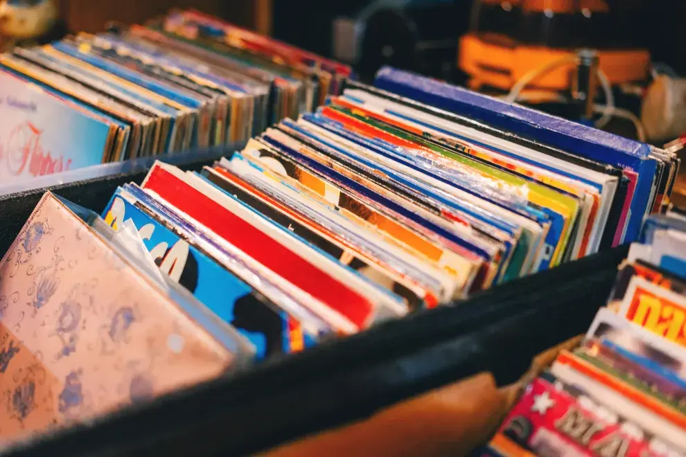 Foto de vinilos.