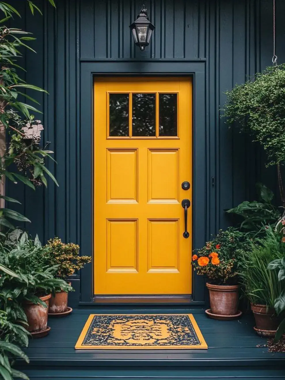 Pintar una puerta es una forma accesible de renovar una casa sin necesidad de una reforma integral.