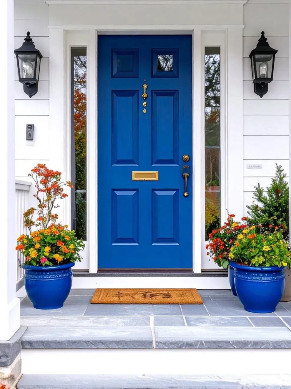 Los diseñadores afirman que las puertas en colores más fuertes no solo dan vida a los ambientes, sino que también pueden convertirse en focos de atención por sí mismos.