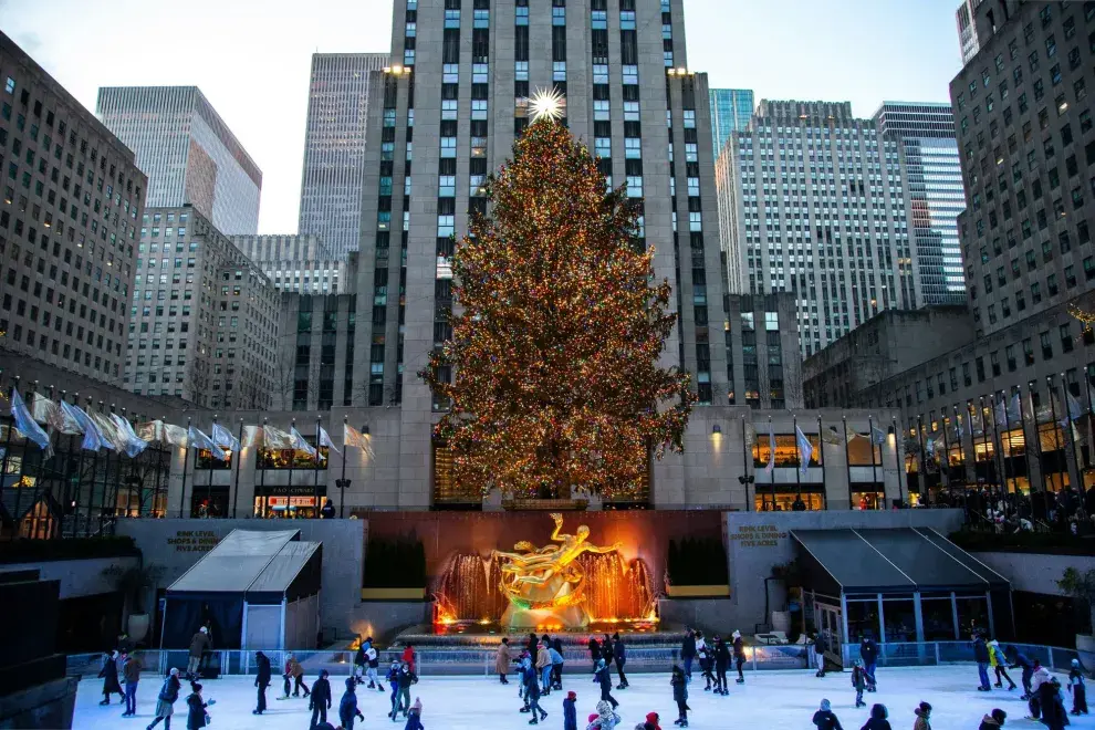 El 3 de diciembre de 2025, se celebrará el encendido del árbol de Navidad del Rockefeller Center en Nueva York