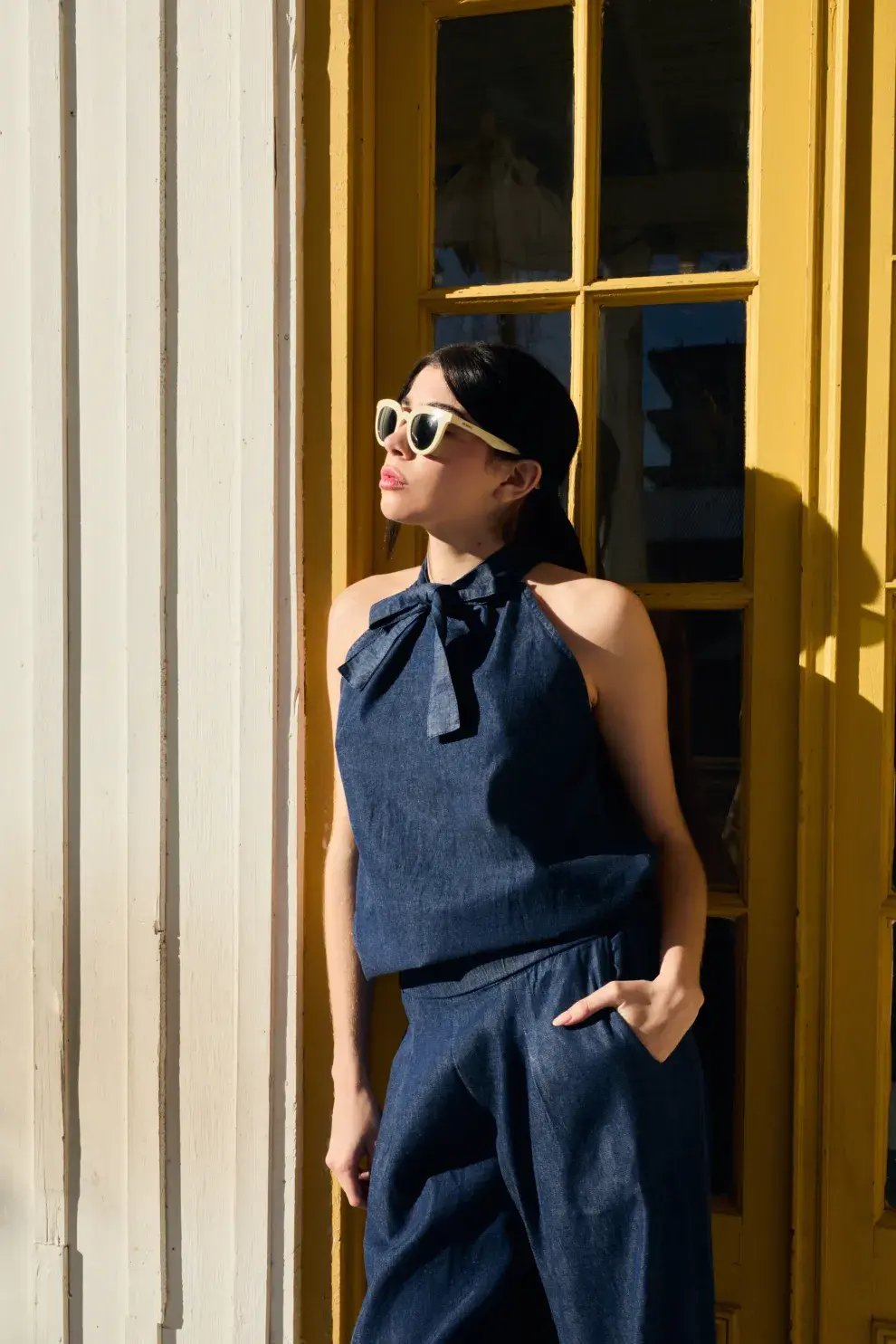  MUSCULOSA Y PANTALÓN DE JEAN (CAPRICHOS DEL REY).