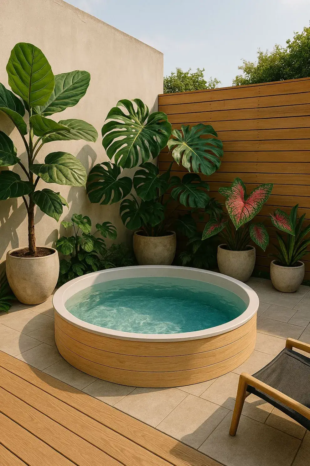 Foto de pileta en Miami.