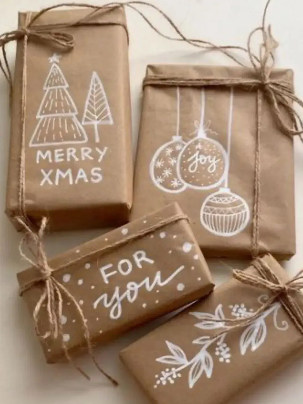 También podés apostar por papel madera y sumar un diseño con dibujos