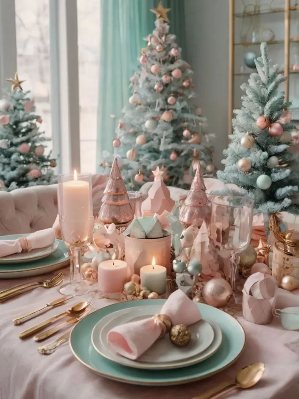 Este año, la Navidad se viste de tonos neutros, detalles naturales y texturas chic. 