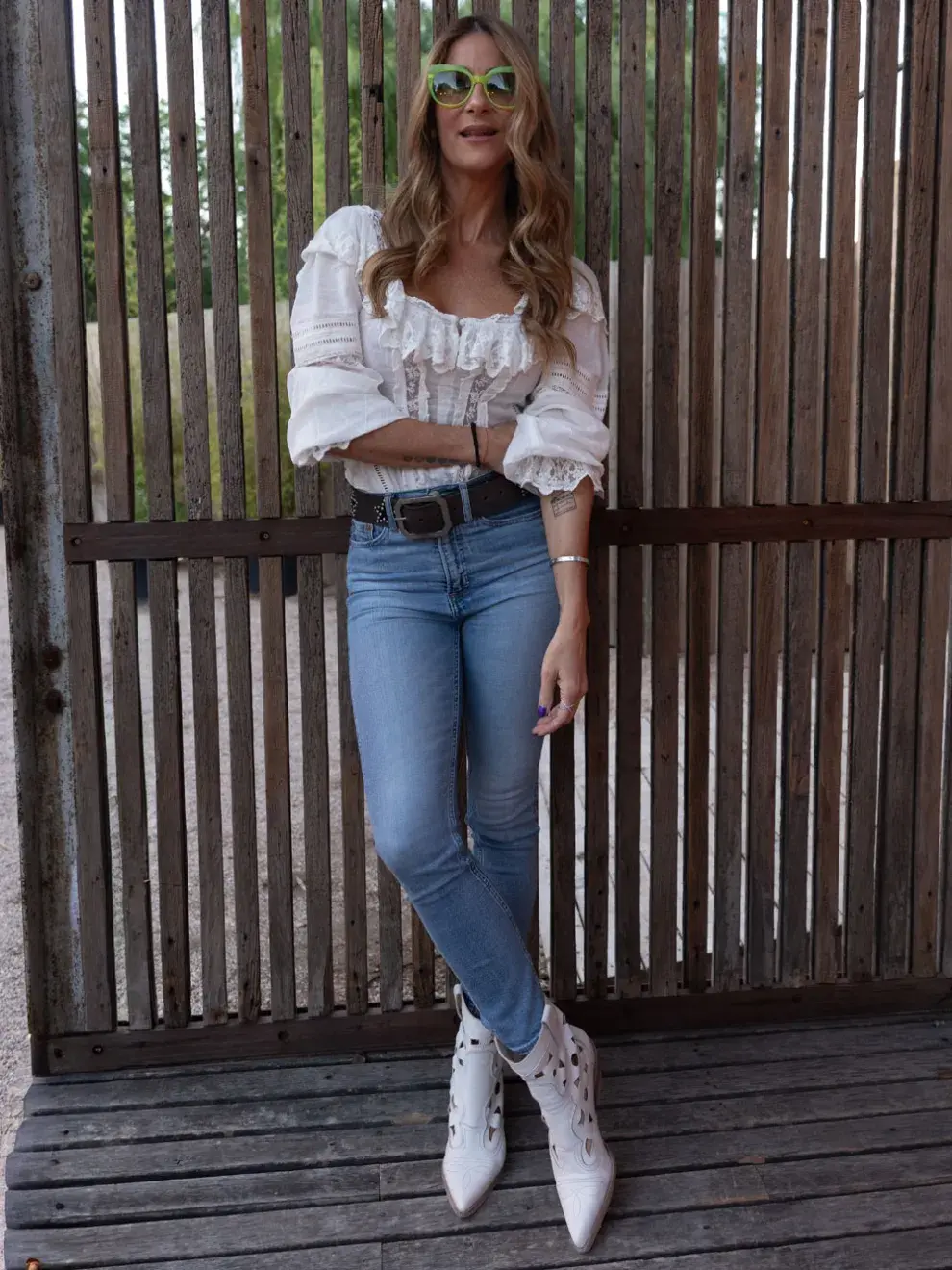 Otra de las celebs presente, Puli De María