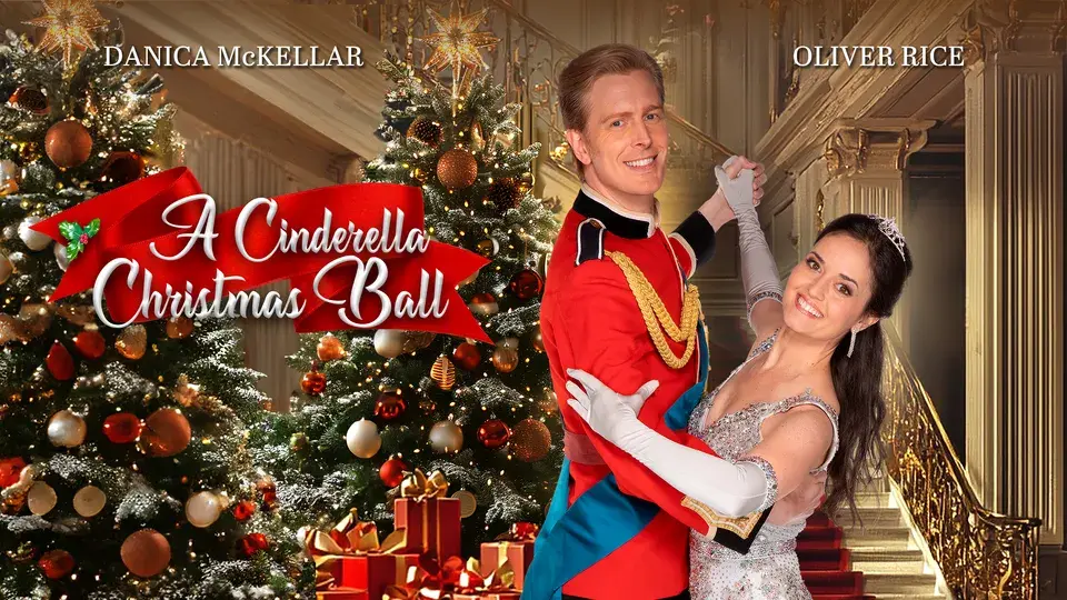 Poster de la pelicula Un baile navideño de Cenicienta.