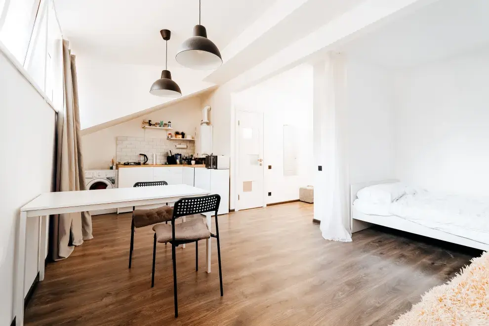 Foto de hogar ordenado.