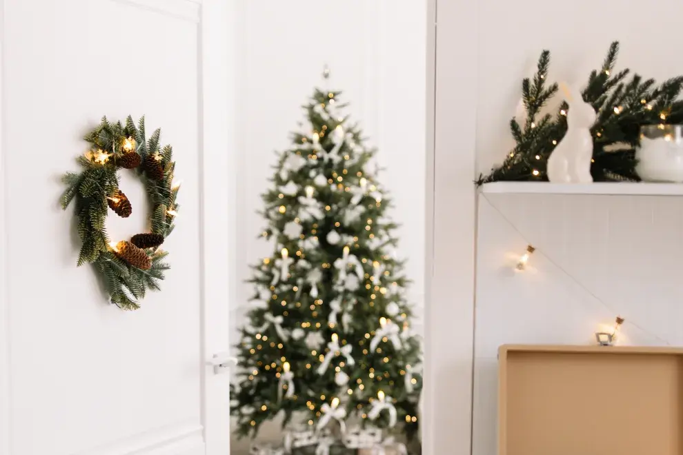 Foto de deco navideña.