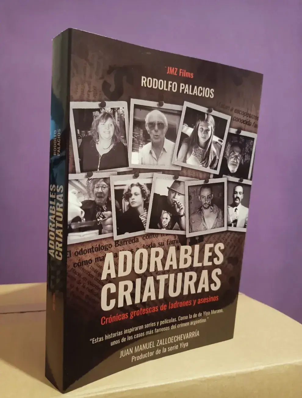 Portada de Adorables criaturas, de Rodolfo Palacios, el libro en el que se basa la serie Yiya.