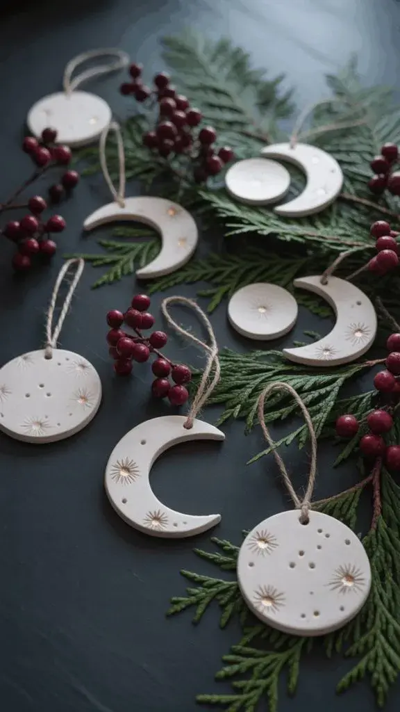 Foto de adornos navideños.