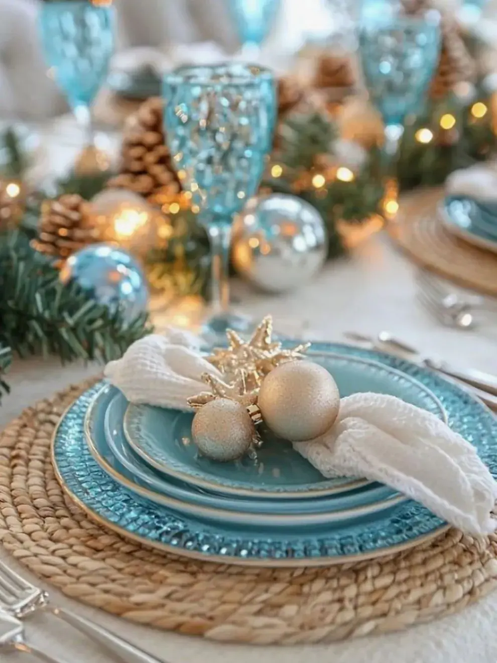 Podés apostar por colores originales para una navidad diferente