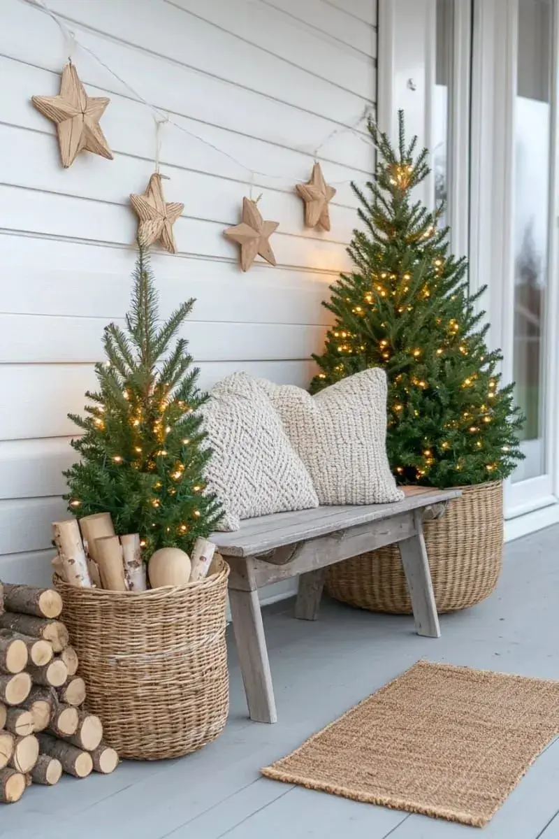 El dorado es tendencia absoluta esta Navidad, sobre todo cuando se combina con blanco y materiales naturales. 
