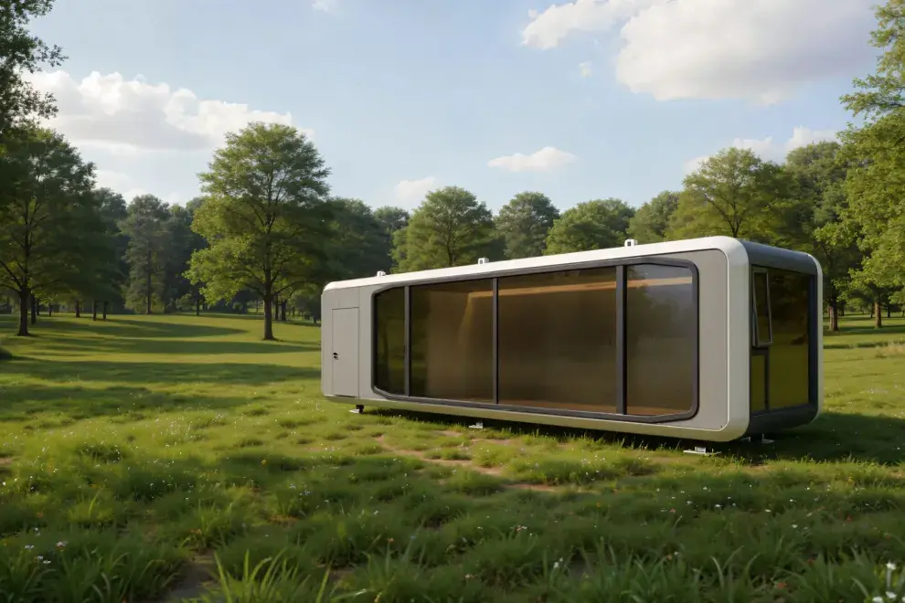 Tiny houses: así son las mini casas cápsula que se instalan en solo dos horas