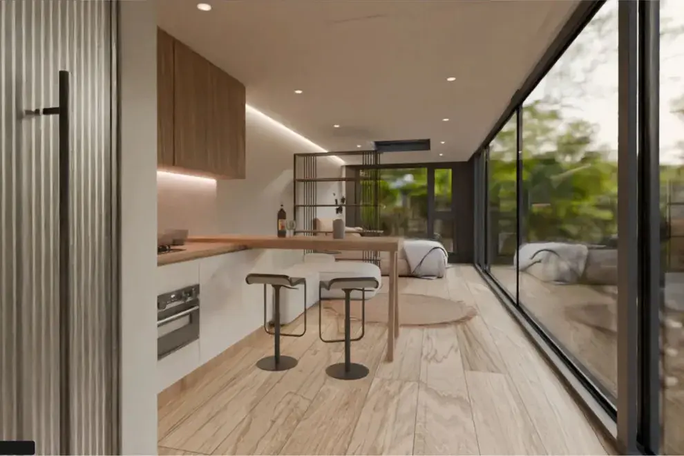 Tiny houses: así son las mini casas cápsula que se instalan en solo dos horas