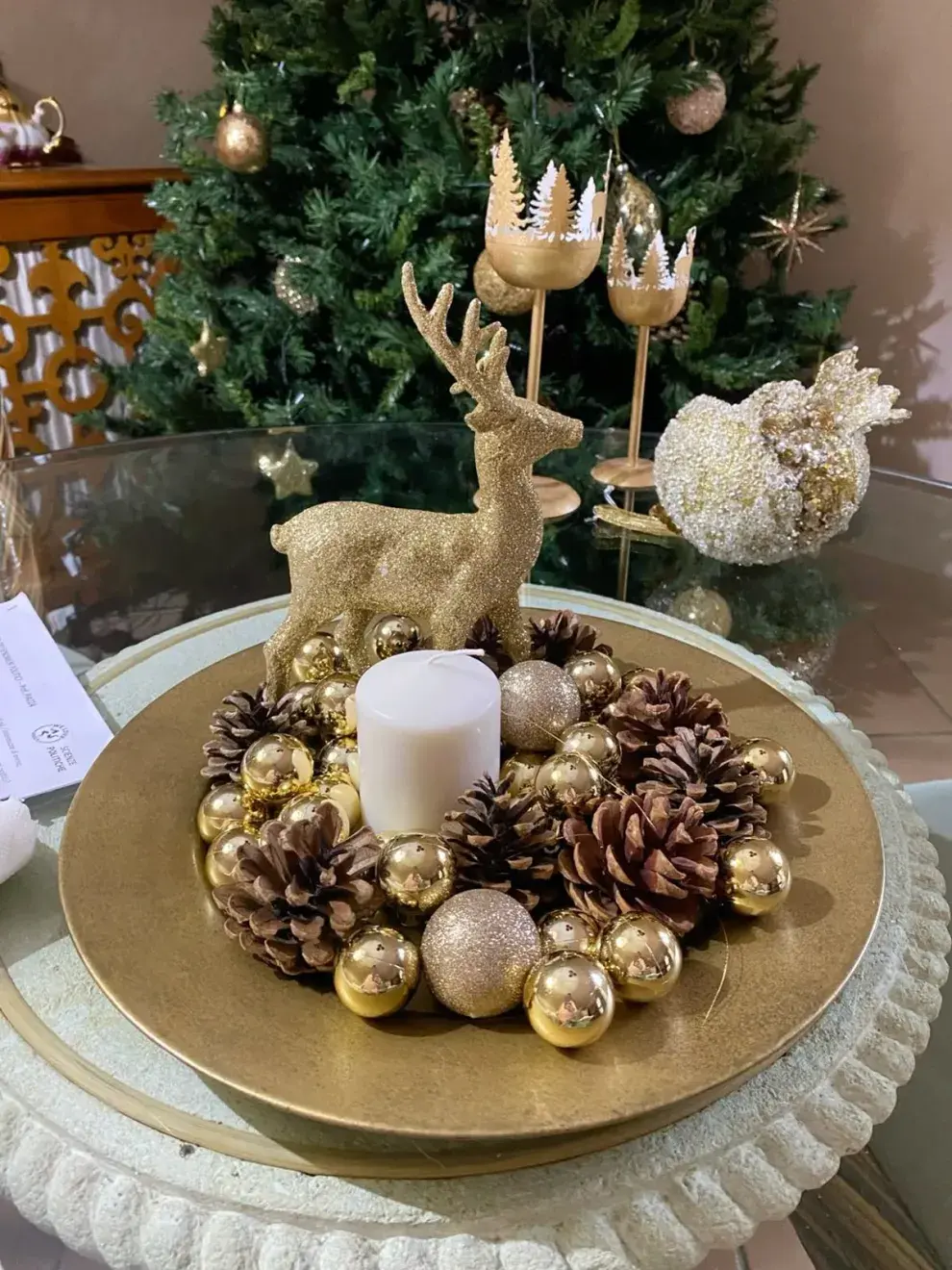 Foto de deco navideña.