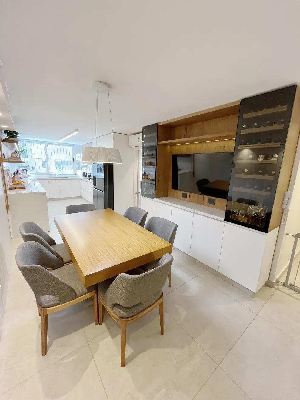 Antes y después: la reforma que le devolvió la luz a un departamento oscuro de Belgrano