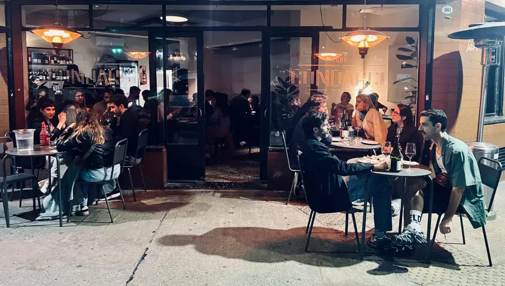 Tapeo al aire libre en Condarco