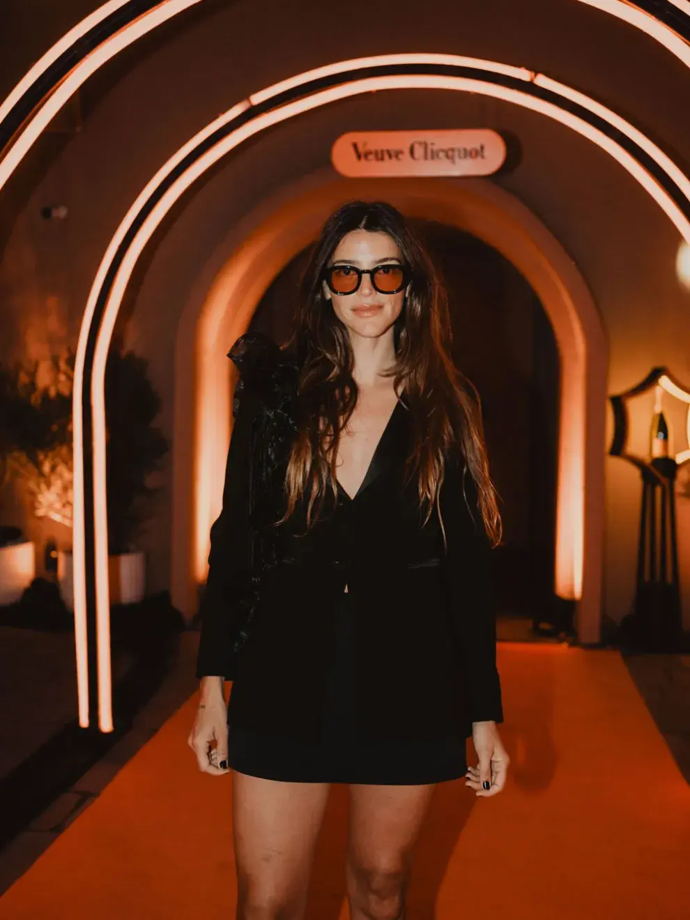 Calu Rivero otra de las celebs que estuvo presente