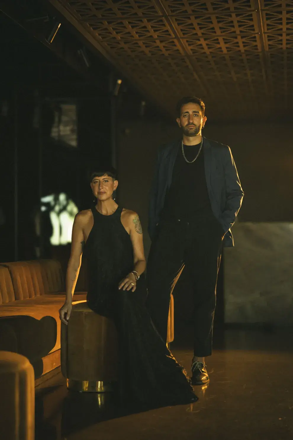 Inés de los Santos y Pedro bargero