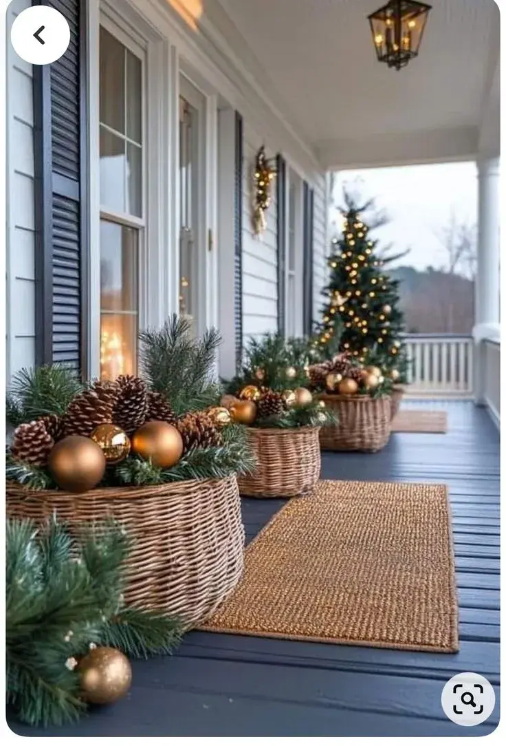 Mini patios: ideas fáciles y económicas para decorarlos en Navidad