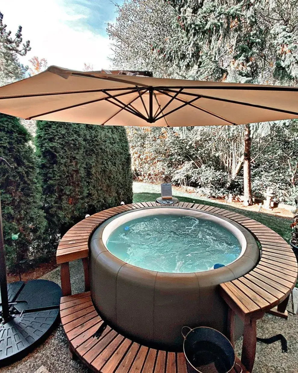 Ni piletas ni jacuzzis: la tendencia perfecta para convertir patios chicos en un pequeño oasis