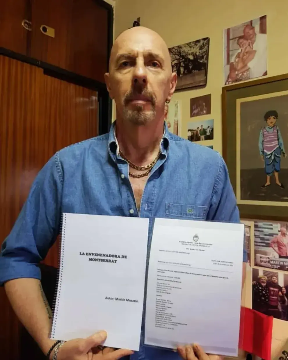 Martín Murano, el hijo de Yiya Murano.