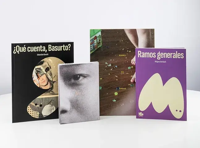 Algunos de los títulos de Goma Editora