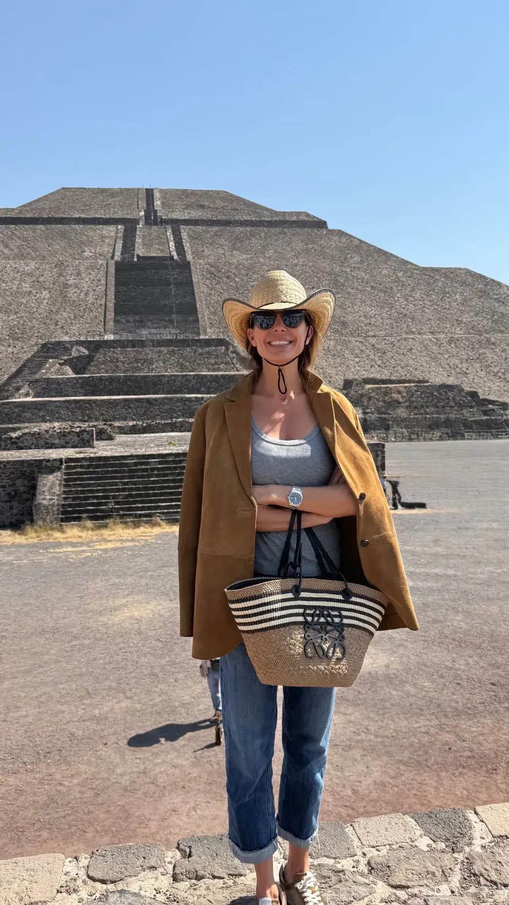 Foto de JUliana Awada en México.