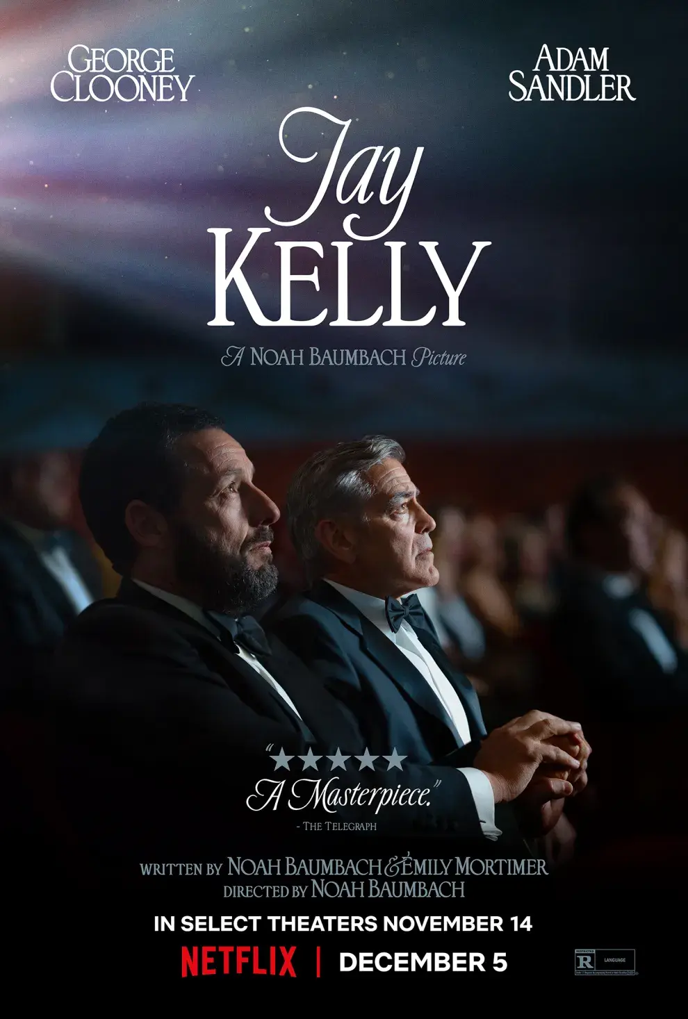 Póster de Jay Kelly.