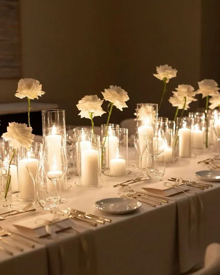 Ideas para sumar blanco perlado en Año Nuevo