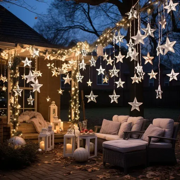 Mini patios: 10 ideas fáciles y económicas para decorarlos en Navidad