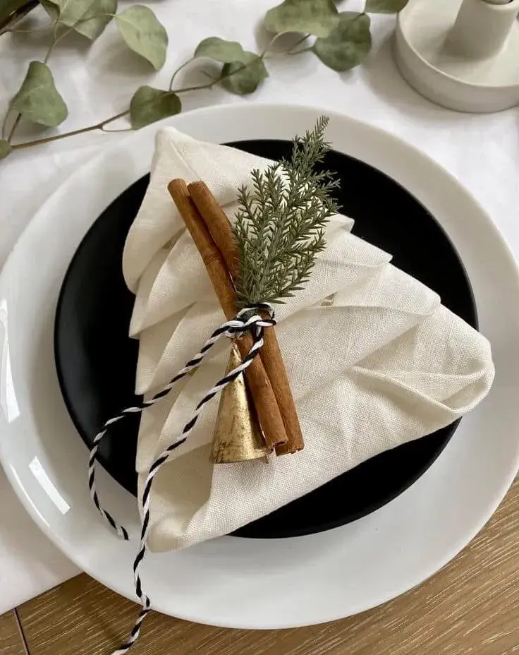 Usá la servilleta que tengas en casa y usá tu imaginación