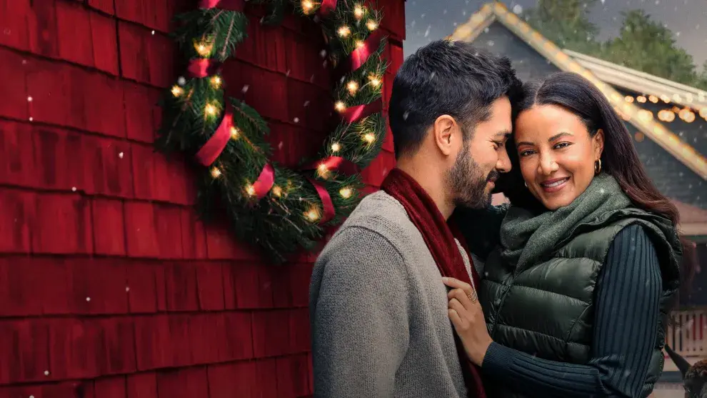 Foto de la película Navidad bajo un cielo de auroras.