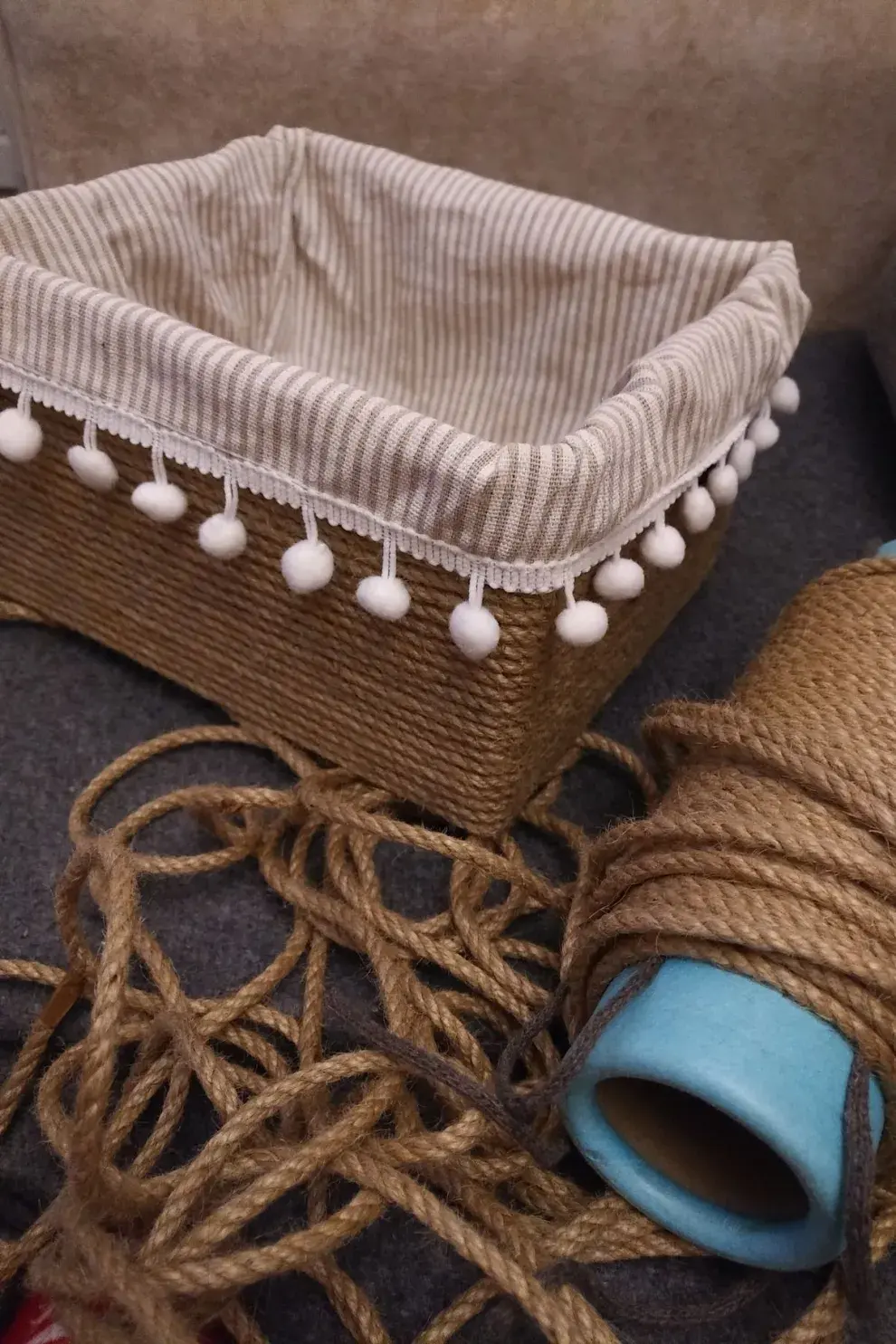 Foto de caja decorativa.