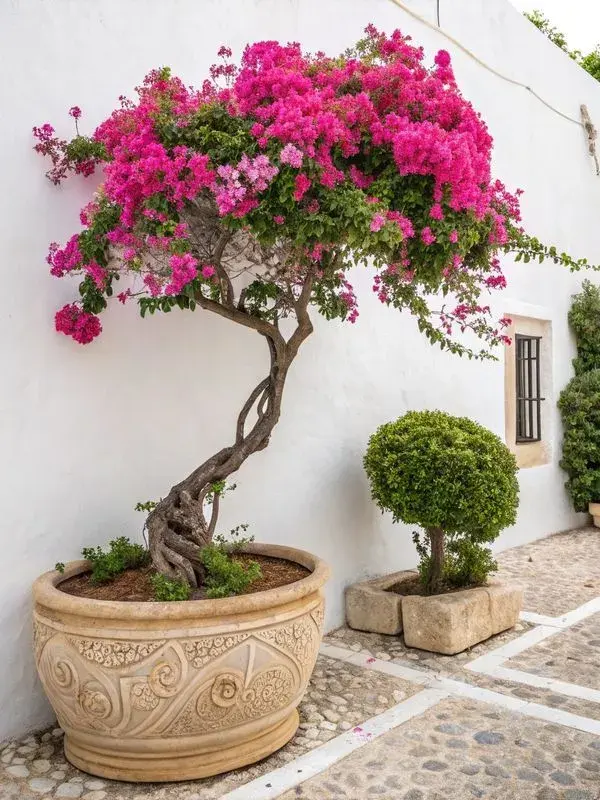 El árbol perfecto para sumar color en un mini patio o balcón