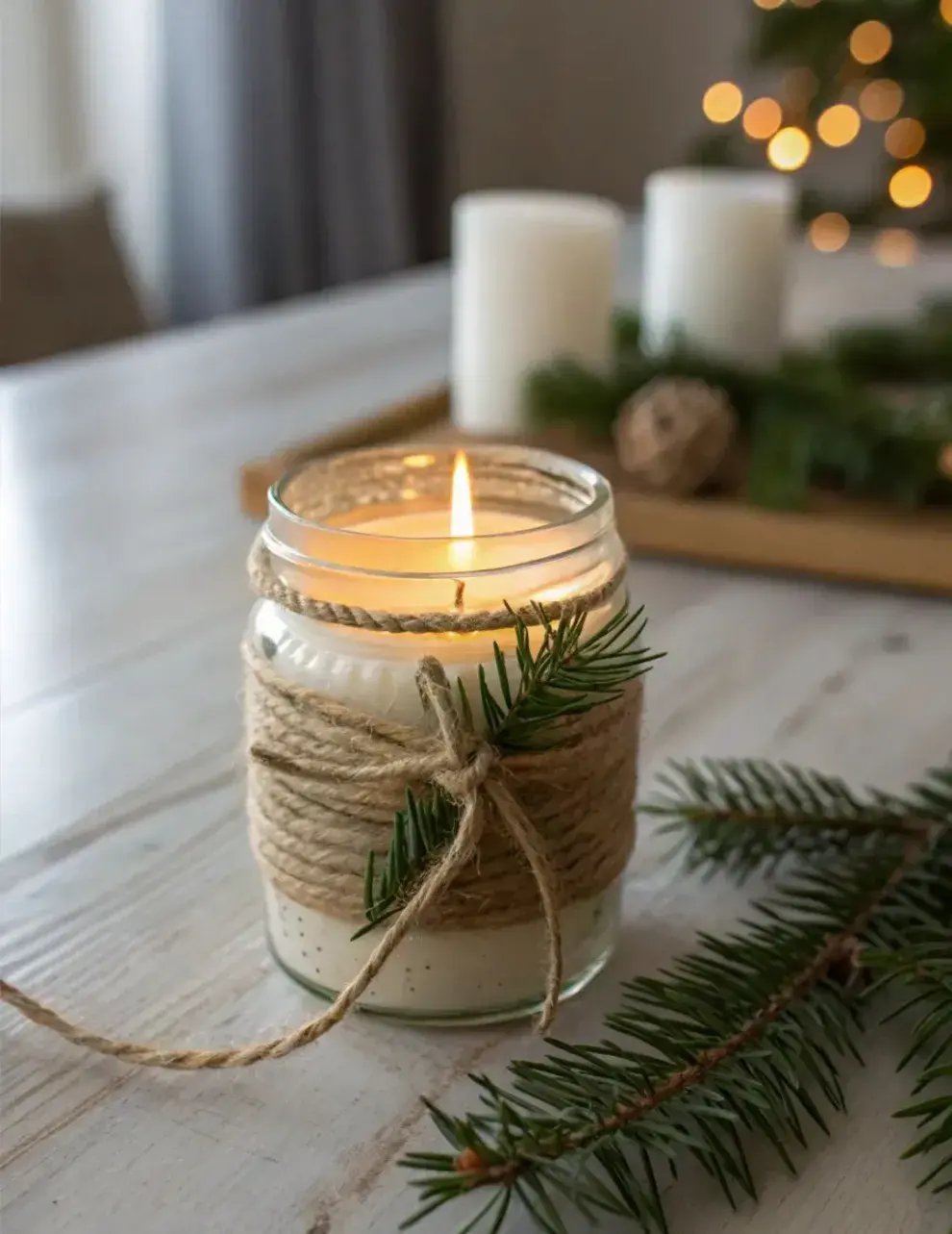 Foto de deco navideña.