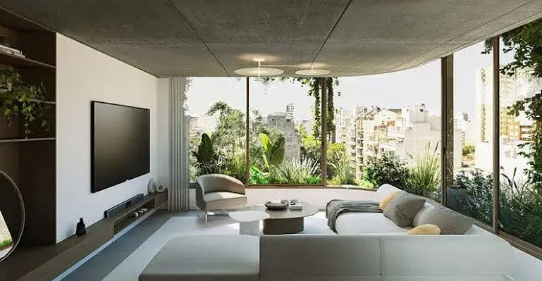 Según Elberg, las suculentas, lavandas, agaves y gramíneas funcionan especialmente bien porque resisten el microclima urbano con riegos espaciados.