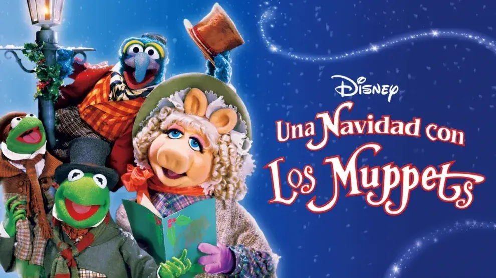Arte de la película Una Navidad con los Muppets.