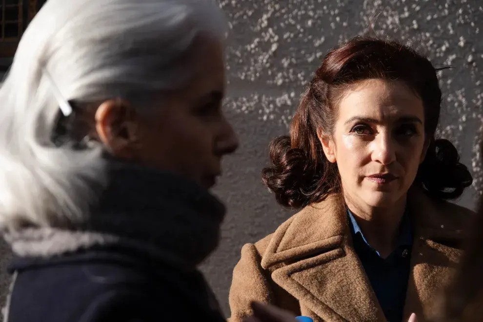 Foto de Cecilia Dopazo y Julieta Zylberberg en la serie Yiya.