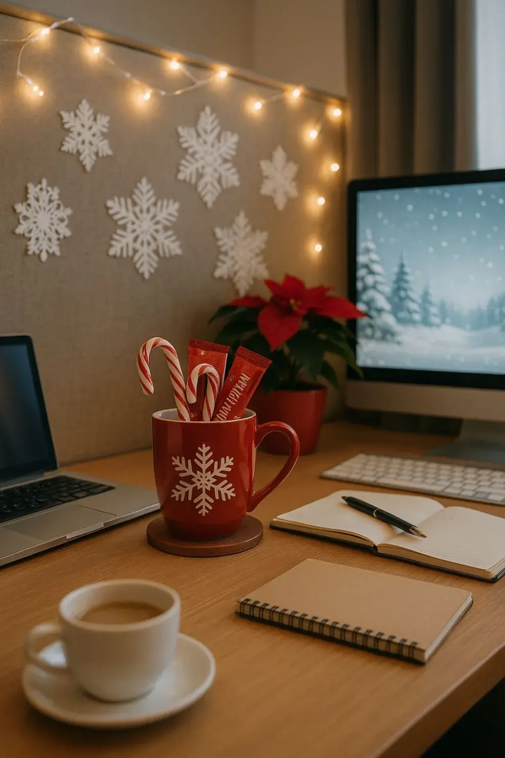 Foto de deco navideña.