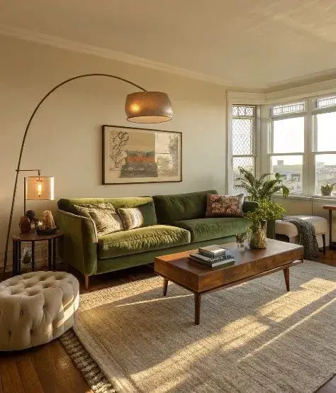 Pintar paredes y techos en tonos claros (blanco, beige, gris suave) y sumar muebles con acabados brillantes o espejos ayuda a que la luz se distribuya mejor. 