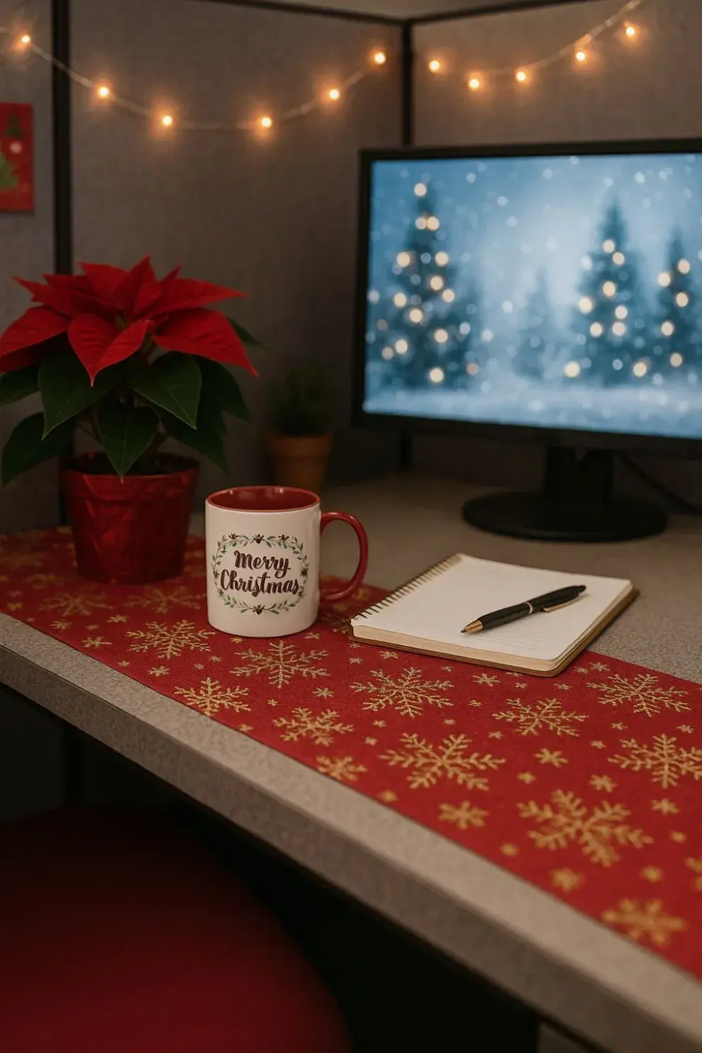 Foto de deco navideña.