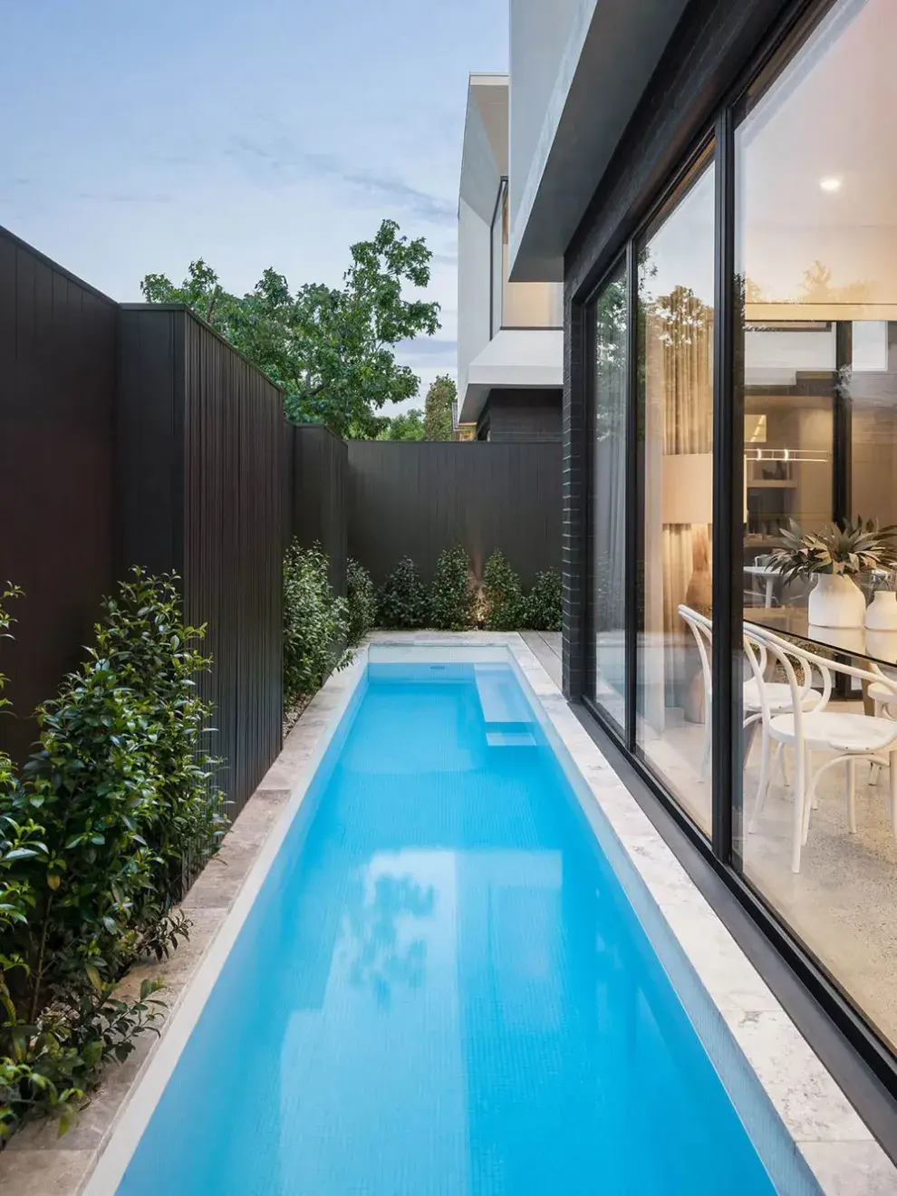 Una versión ideal para patios pequeños y alargados