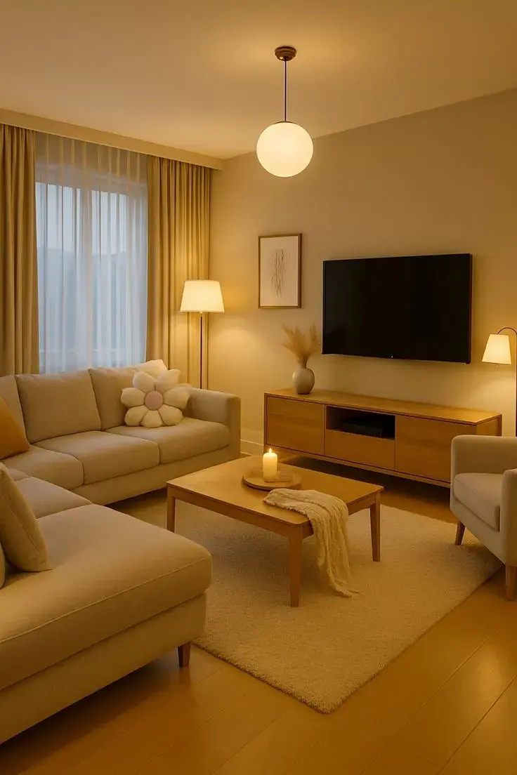 En ambientes pequeños, una sola lámpara central puede crear sombras y hacer que el espacio se vea más reducido. 