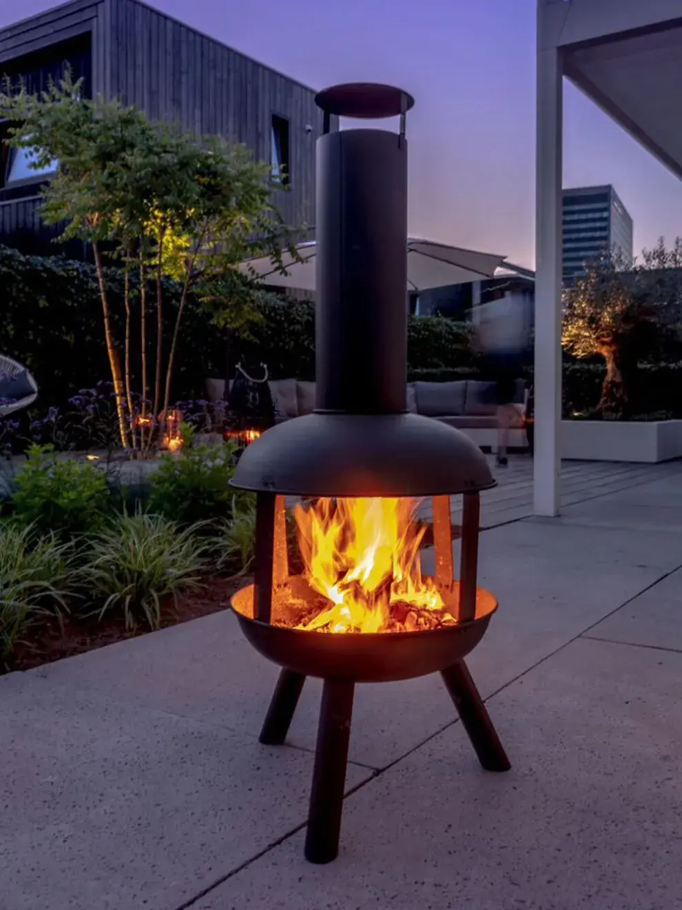 Los más populares. Su forma circular distribuye el calor de manera uniforme y es perfecta para reuniones.