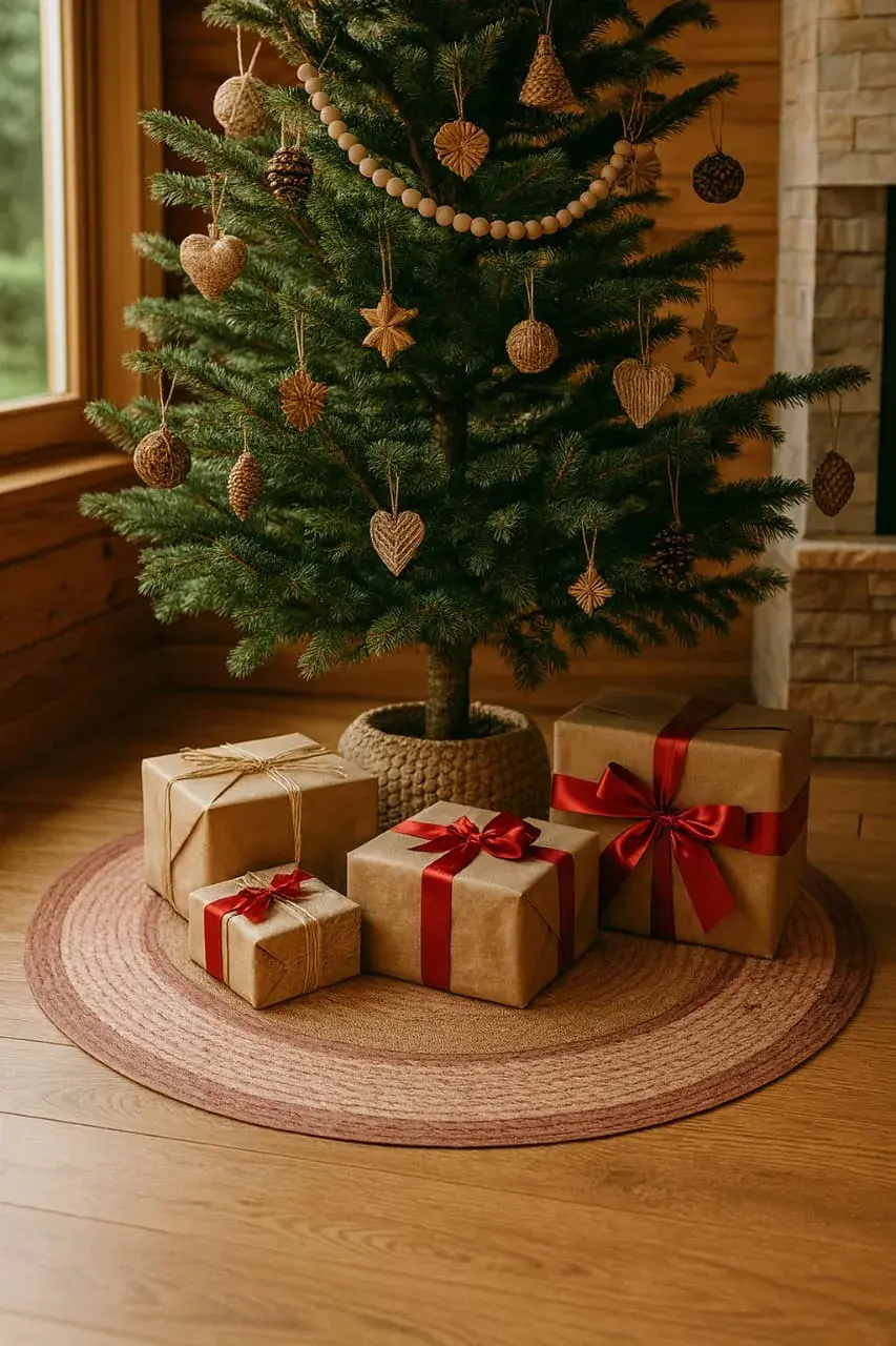 alfombra navideña de Casa Estrada