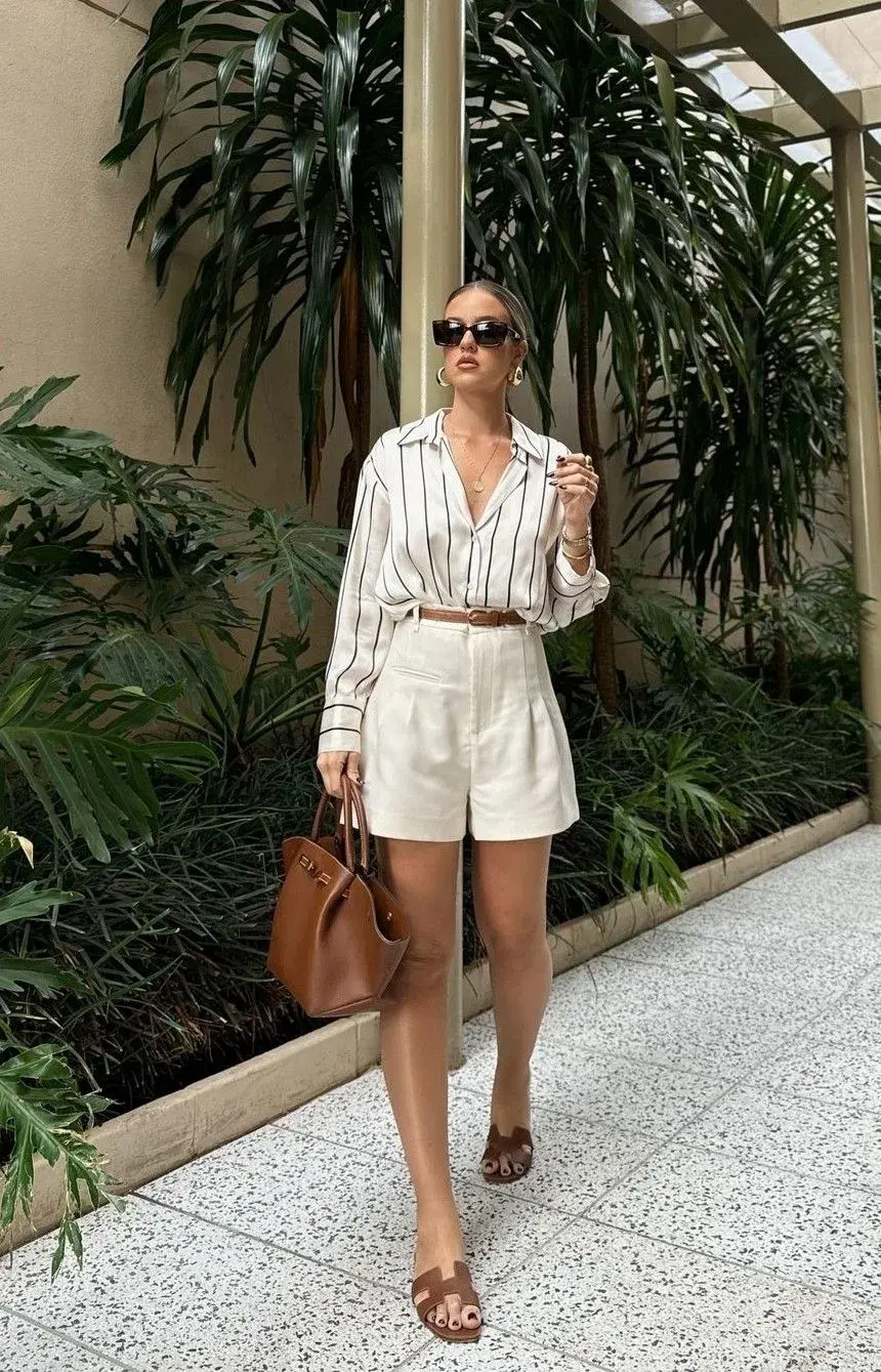 Ni bermudas ni polleras: la prenda que es perfecta para la oficina los días de calor extremo