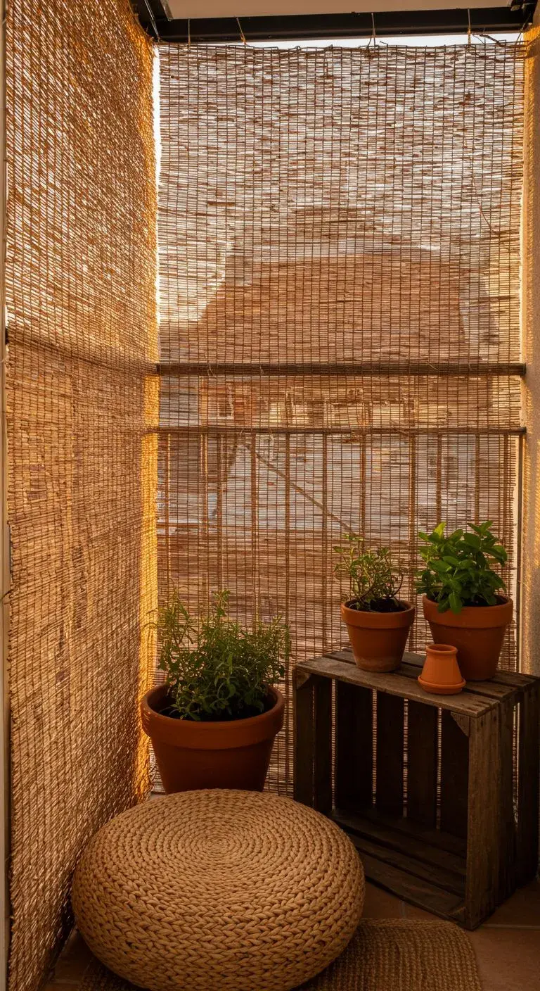 Privacidad en balcones pequeños: 6 ideas permitidas en alquileres (sin taladros)